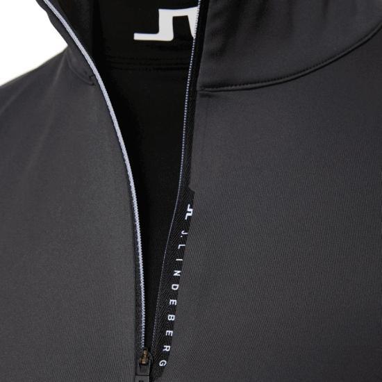 J LINDEBERG Long Sleeve Sweatshirt for Men GMJS10978W015 ASPHALT DOM