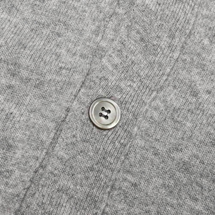 Comme des Garcons Grey Black Heart Unisex Cardigan