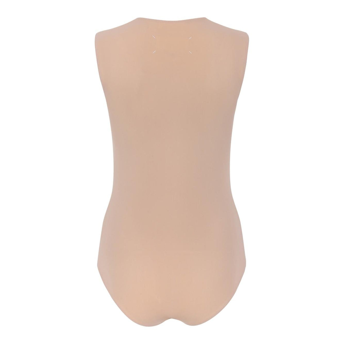 Maison Margiela Cotton Tank Top Sleeveless Shirt Ivory