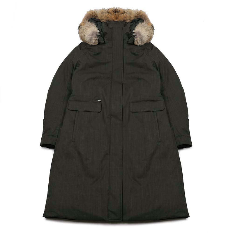 Nobis Zenith Steel Grey Parka Women’s Down Jacket
