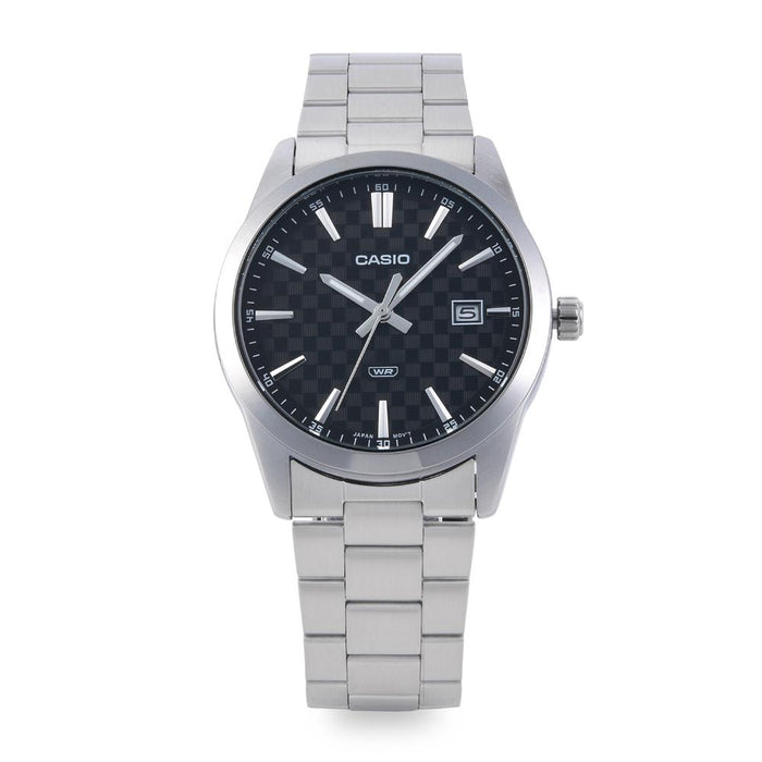 Casio Black Dial Stainless Steel Men’s Watch MTP VD03D 1AUDF