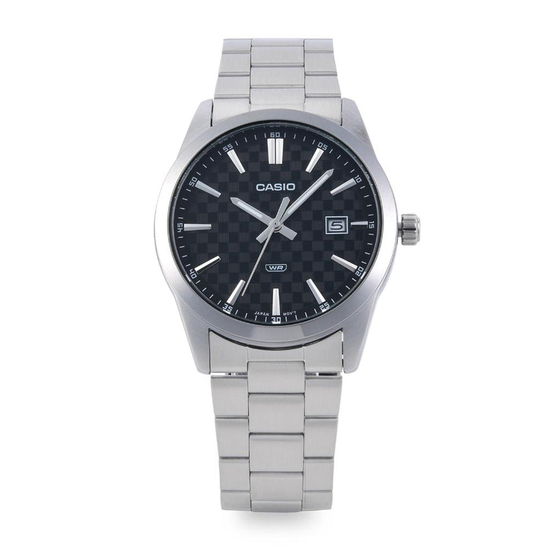 Casio Black Dial Stainless Steel Men’s Watch MTP VD03D 1AUDF