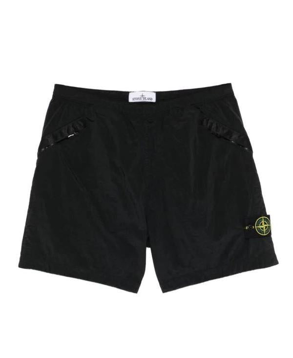 STONE ISLAND Nylon Metal Econyl Shorts Men’s Black