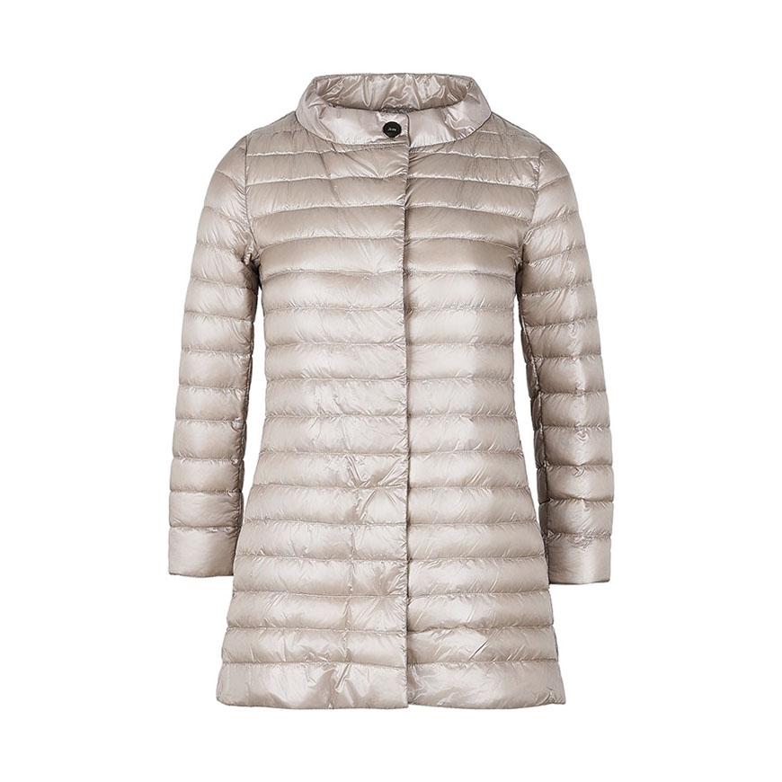 Herno Women’s Rosella A-Shape Down Puffer Jacket Navy