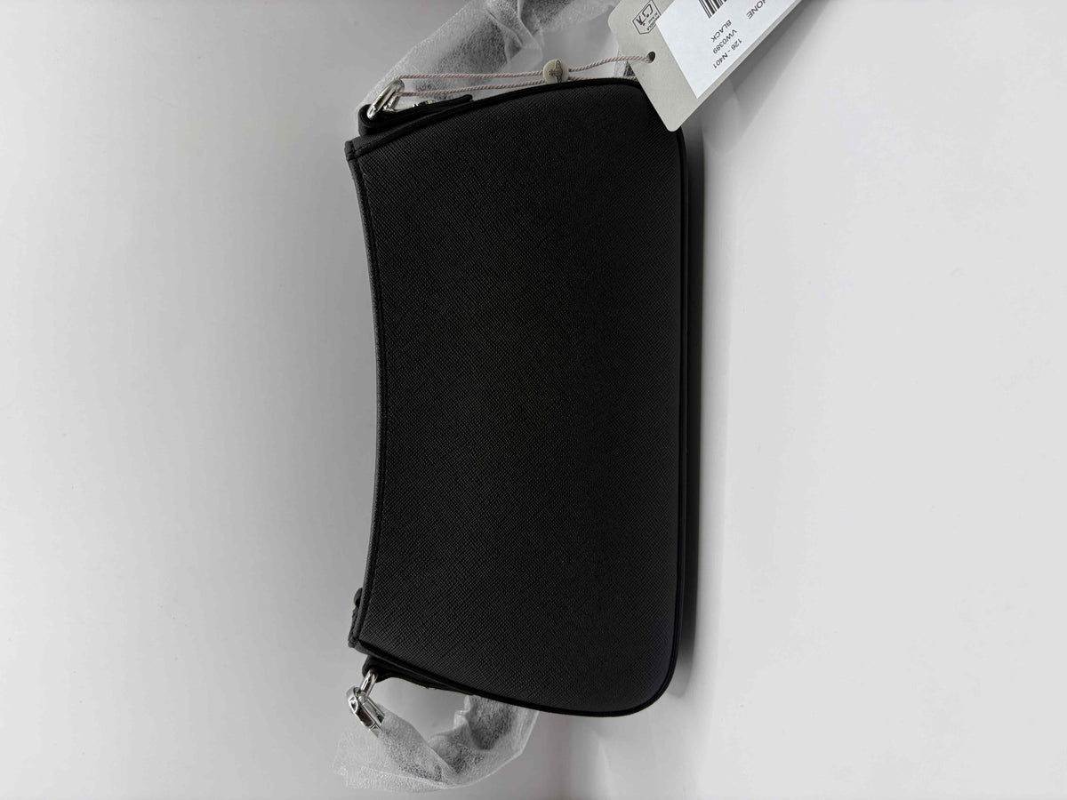 Vivienne Westwood Tasha Black Shoulder Phone Bag