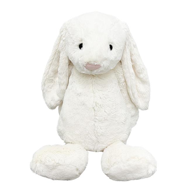 jELLYCAT Bashful Cream Bunny Huge Plush Keyring