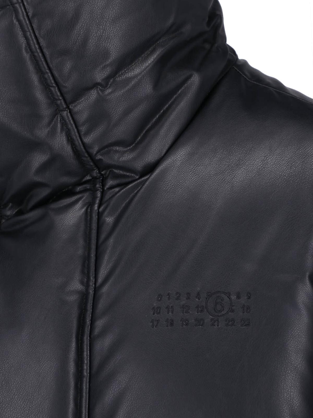 Maison Margiela Black Down Puffer Jacket for Women