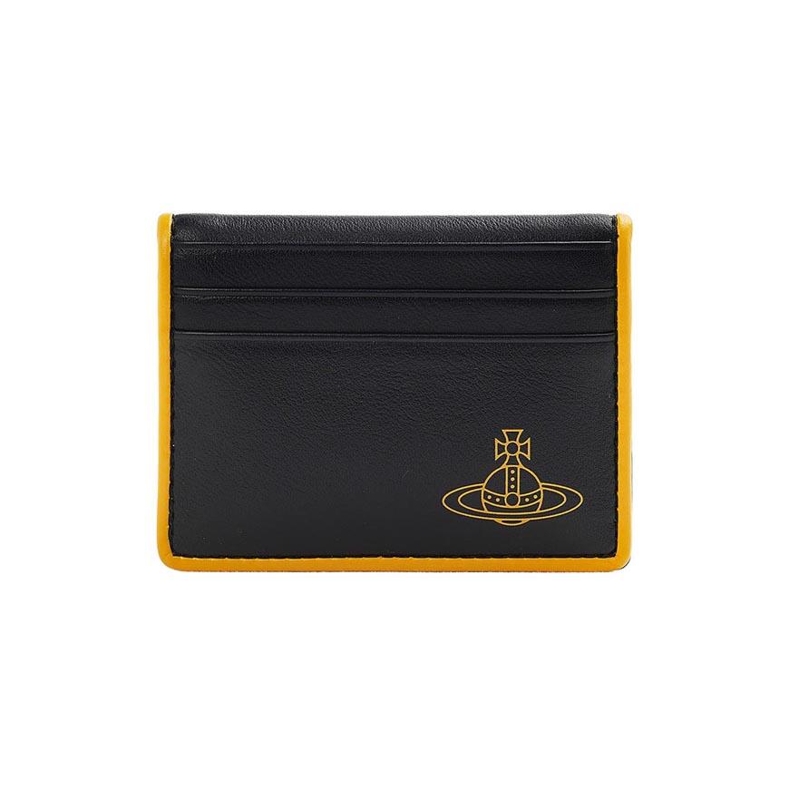 Vivienne Westwood Men's Leather Card Holder Wallet 5402000WM S0027 N201
