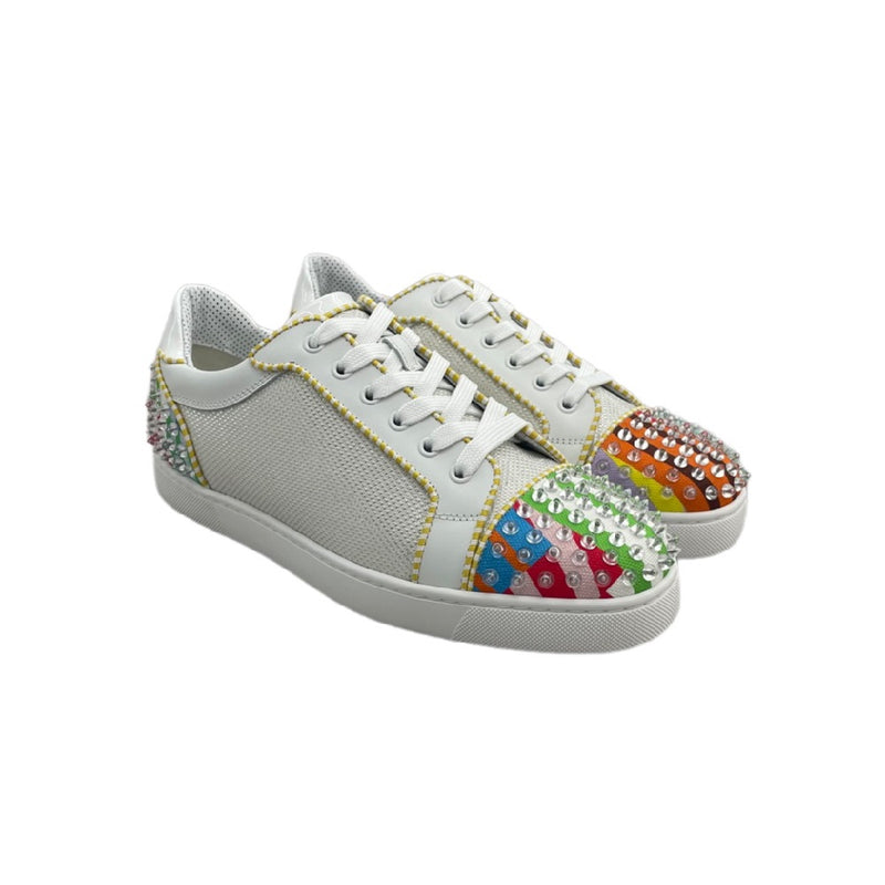 Christian Louboutin Men's Spiked Low-Top Sneakers 3220183