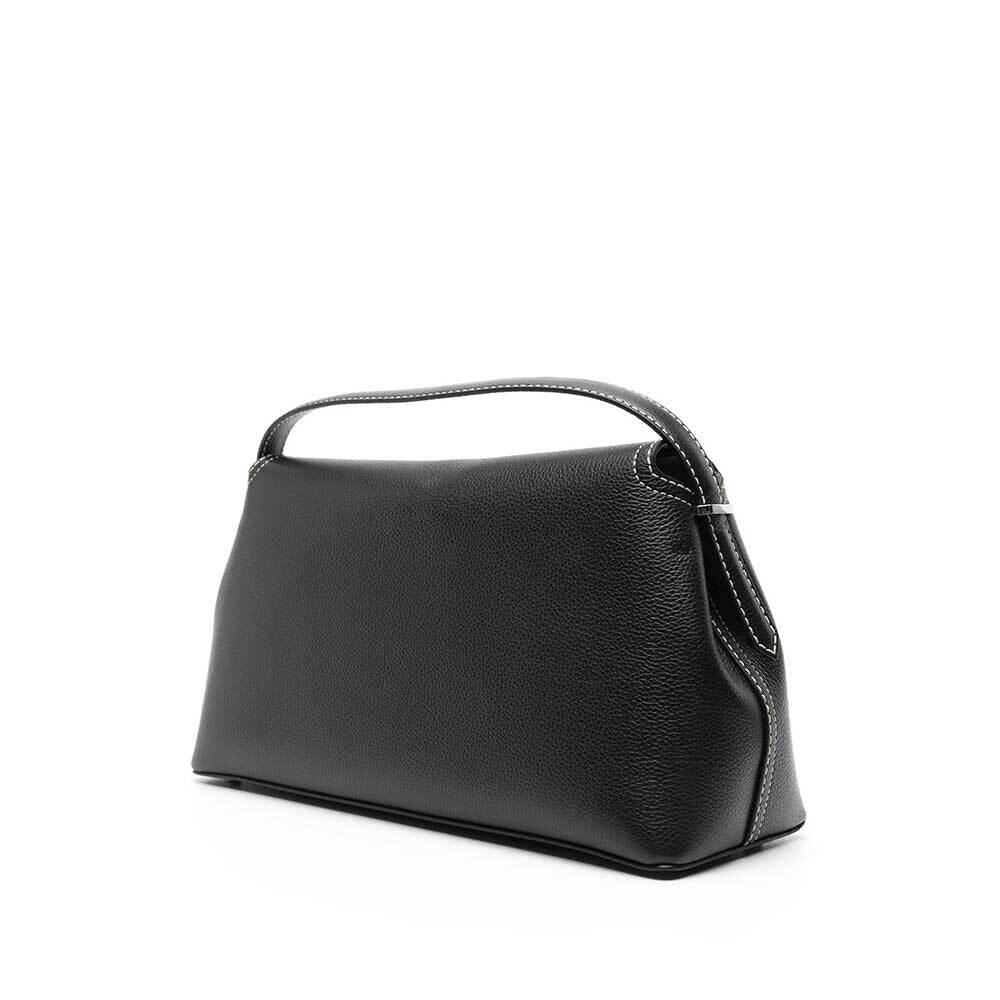 Toteme Tirak Leather Shoulder Bag Black Women 234 WLGBG427 LE0030