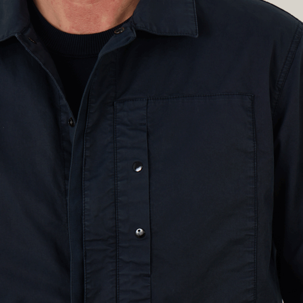 STONE ISLAND Men Stretch TC Overshirt Long Sleeve Shirt 1200033 S0010 V0020