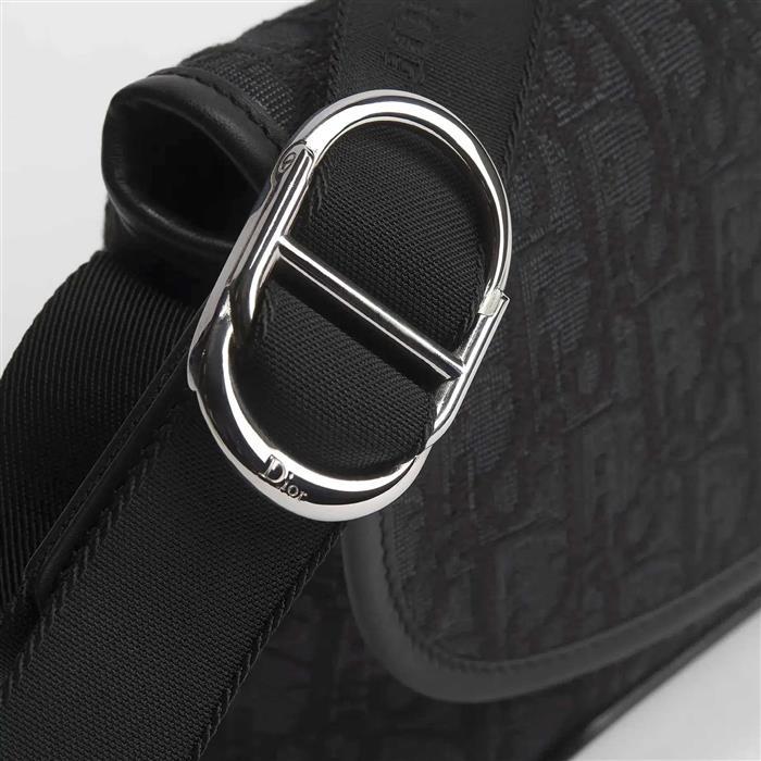 DIOR Jet Flap Strap Mini Crossbody Bag