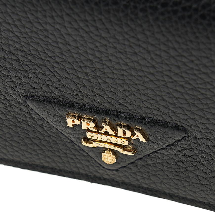 PRADA Women’s Logo Card Holder Wallet 1MV204 2BBE F0632