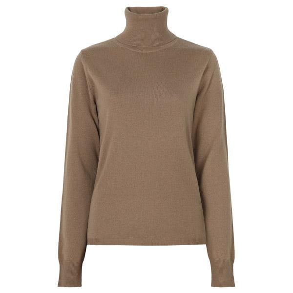 Max Mara Camel Wool Cashmere Turtleneck Sweater 2626366022 MSTEDUCATA 005