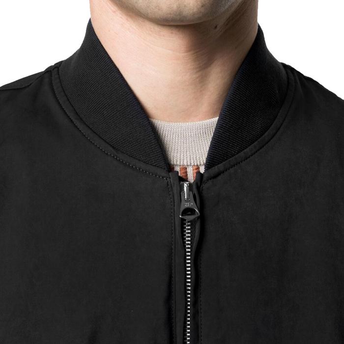 Ten C Black Bomber Jacket 22CTCUC04064 A06105 999