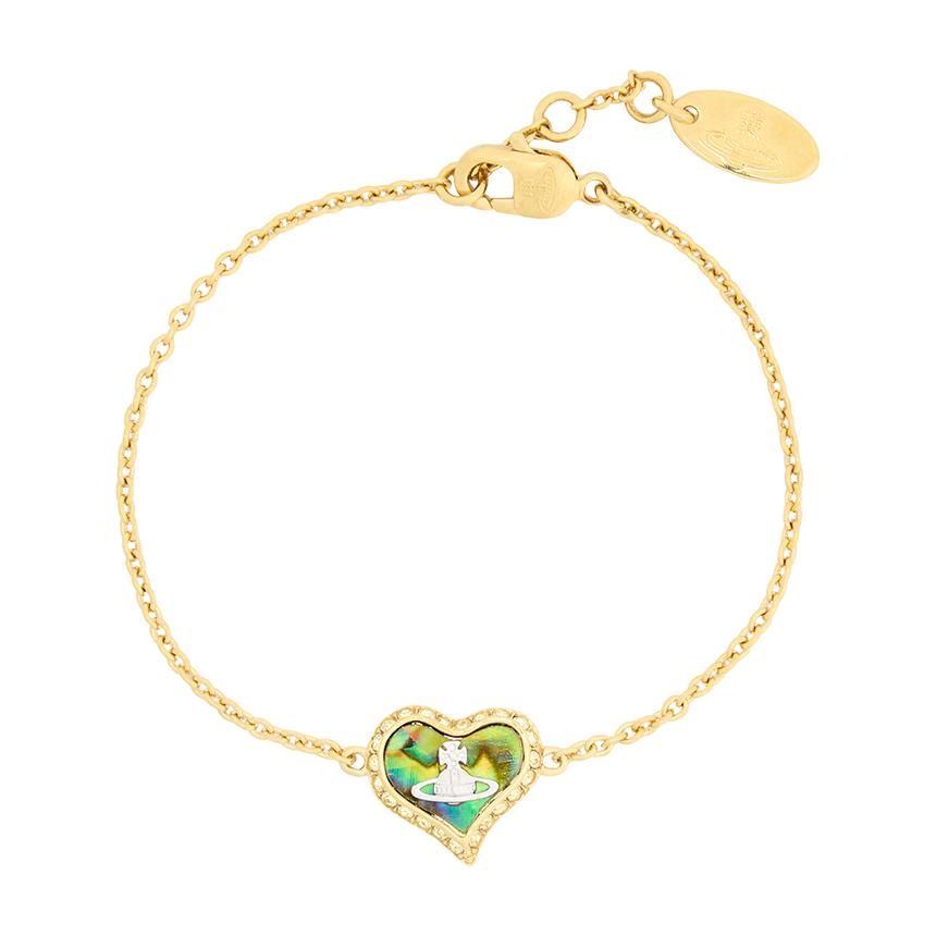 Vivienne Westwood Petra Chain Bracelet for Women Silver-Tone