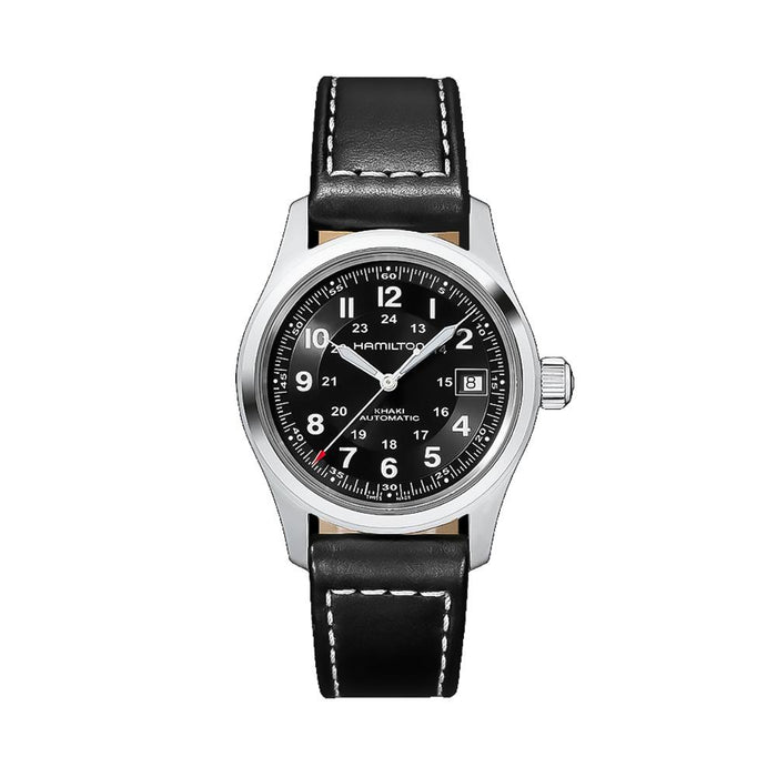 Hamilton Khaki Field Automatic 38mm Men’s Leather Watch