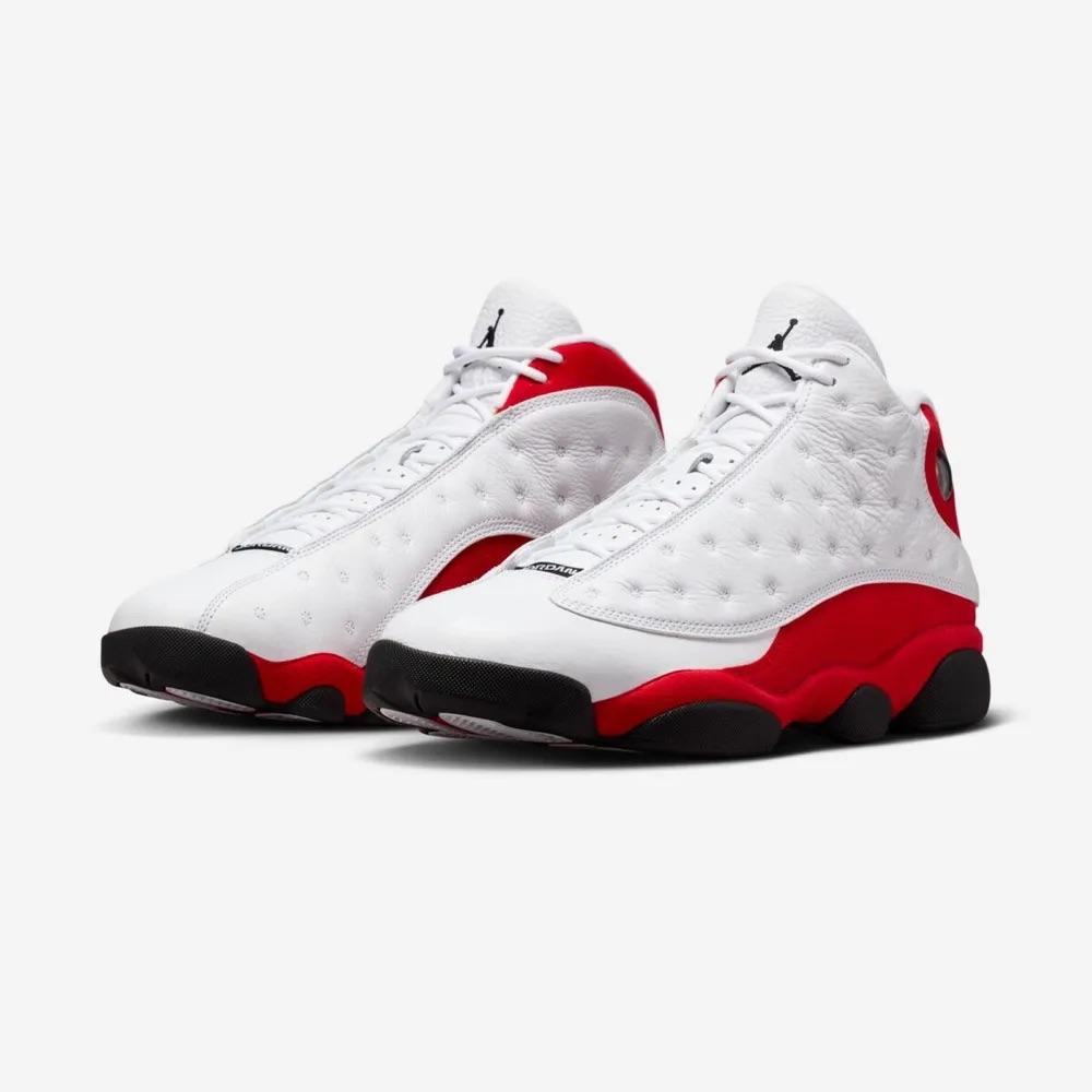 Air Jordan White University Red Retro 13 Low-Top Sneakers 414571102