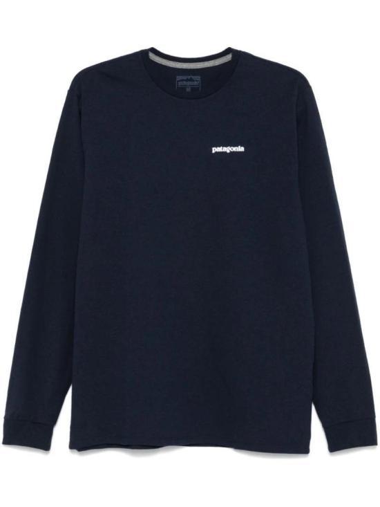 patagonia Long Sleeve T-Shirt New Navy Men’s Sweatshirt 38518NENA NEW NAVY DOM