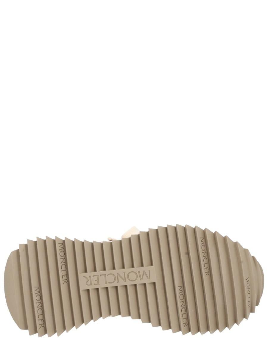Moncler White Leather Low-Top Sneakers Women’s