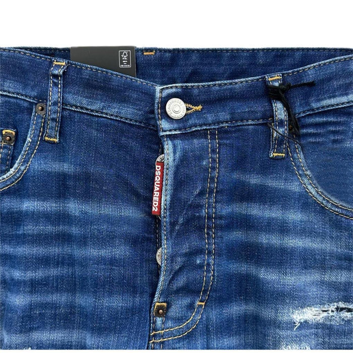 Dsquared2 Men's Biker Denim Jeans S74LB1334