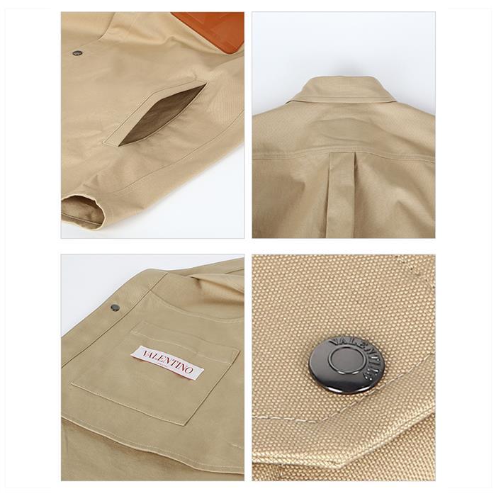 VALENTINO Garavani Shirt Jacket Men Long Sleeve White