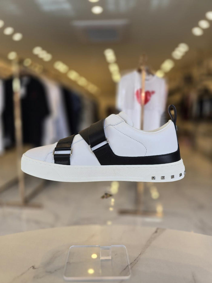 VALENTINO V Punk Low-Top Sneakers White Leather