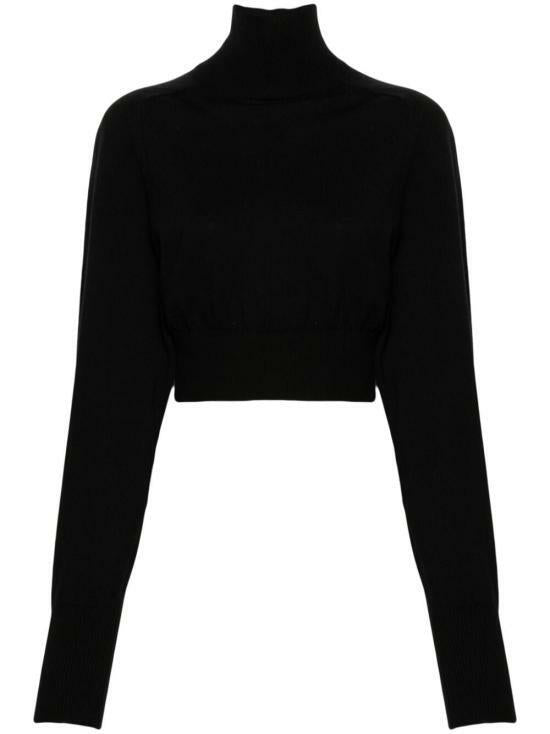 Max Mara Virgin Wool Turtleneck Sweater Ivory 223660 41600