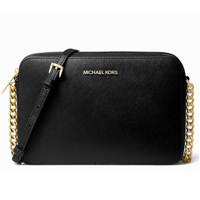 Michael Kors Jet Set Large Crossbody Bag Black
