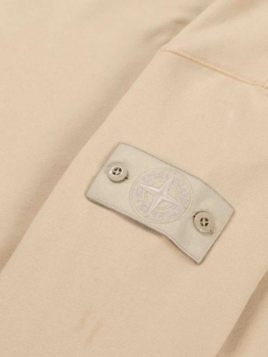 STONE ISLAND Long Sleeve Sweatshirt for Men L2S15 6100069 S0F53 V0090 BEIGE DOM