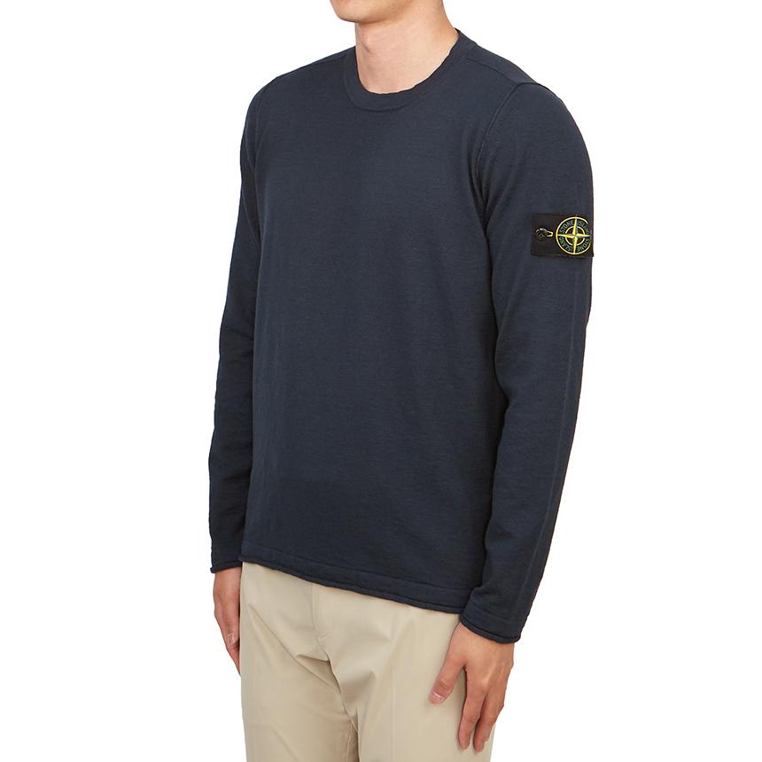 STONE ISLAND Men's Crewneck Knit Sweater 8015502B0 A0020