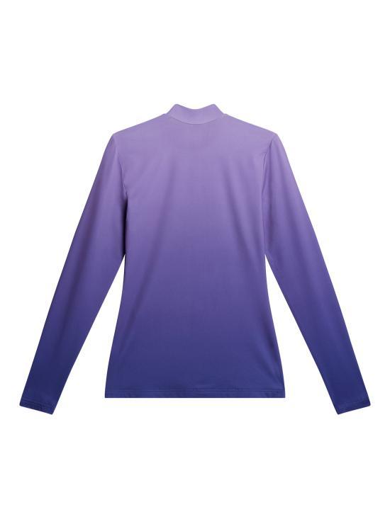 J LINDEBERG Training T-Shirt Wom GWJT12640Q291 SPECTRUM FADE DEEP WISTERIA L DOM