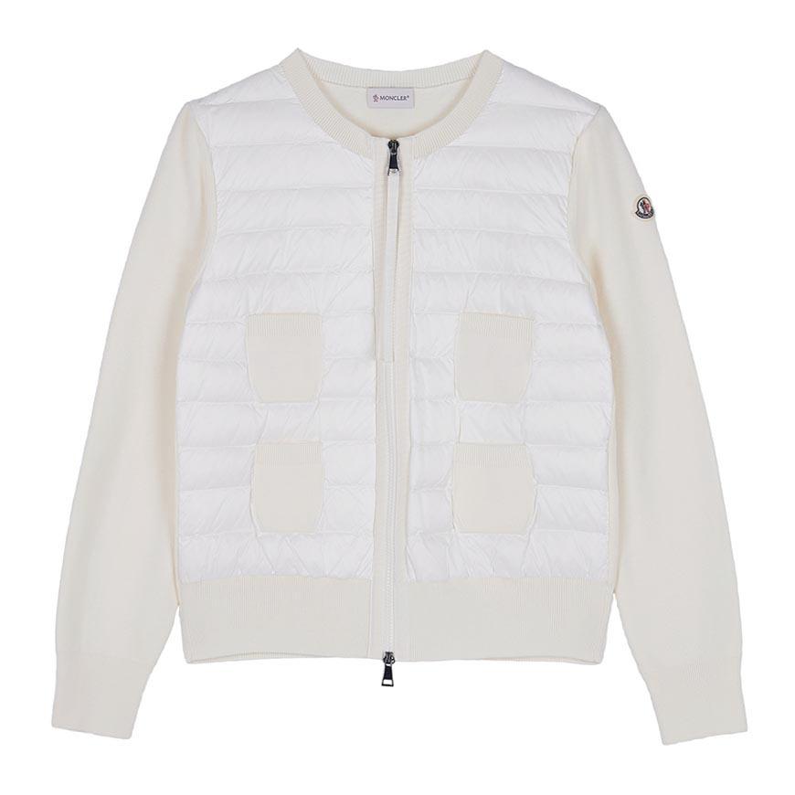 Moncler Women’s Tricot Knit Cardigan Ivory