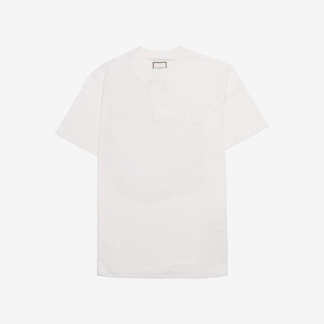 WOOYOUNGMI Graphic Short Sleeve T-Shirt White Women