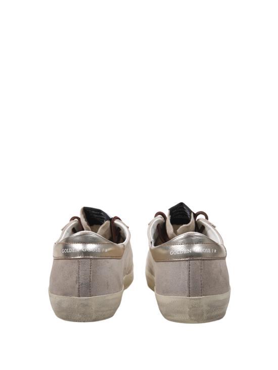 GOLDEN GOOSE Beige Platinum Leather Sneakers Men