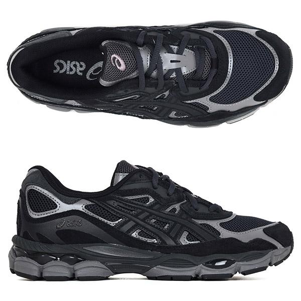 Asics Graphite Grey Black GEL NYC Low-Top Sneakers
