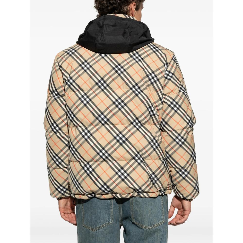 BURBERRY Black Snowdon Down Puffer Jacket