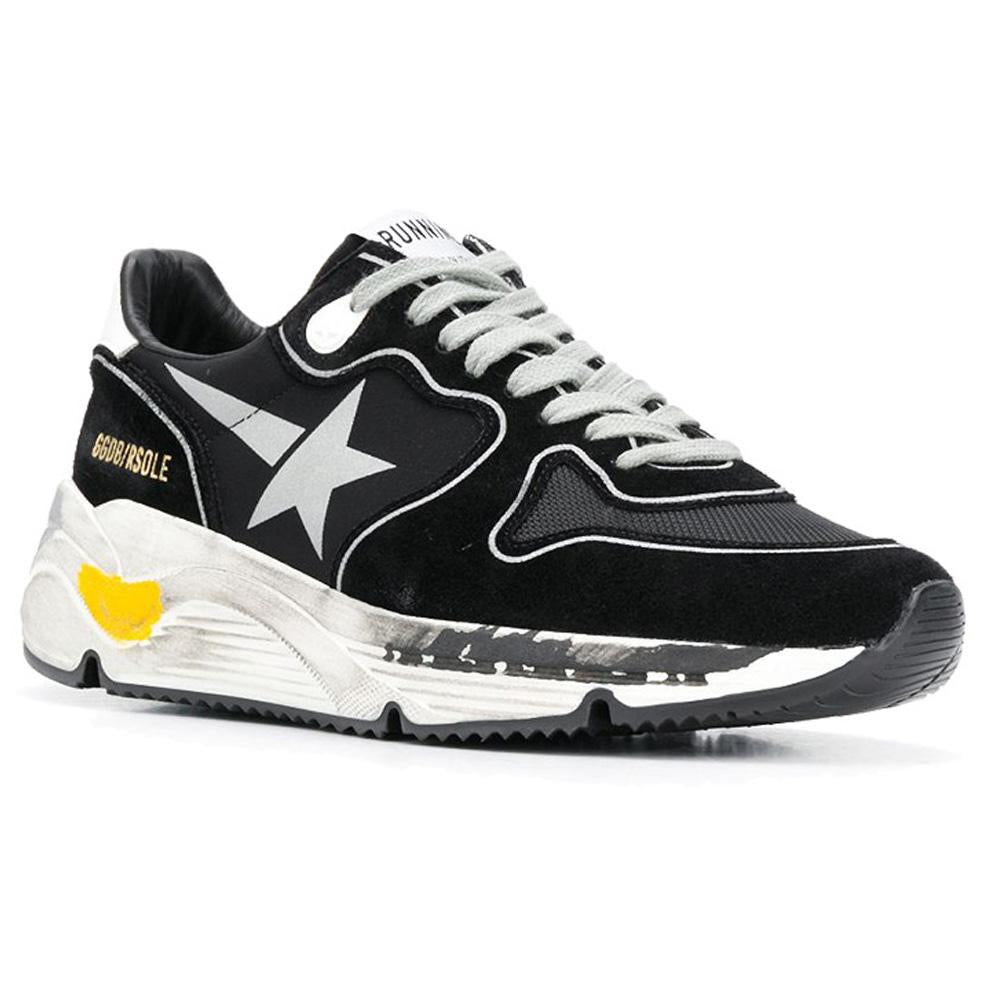 GOLDEN GOOSE Women’s Running Sole Low-Top Sneakers White Leather