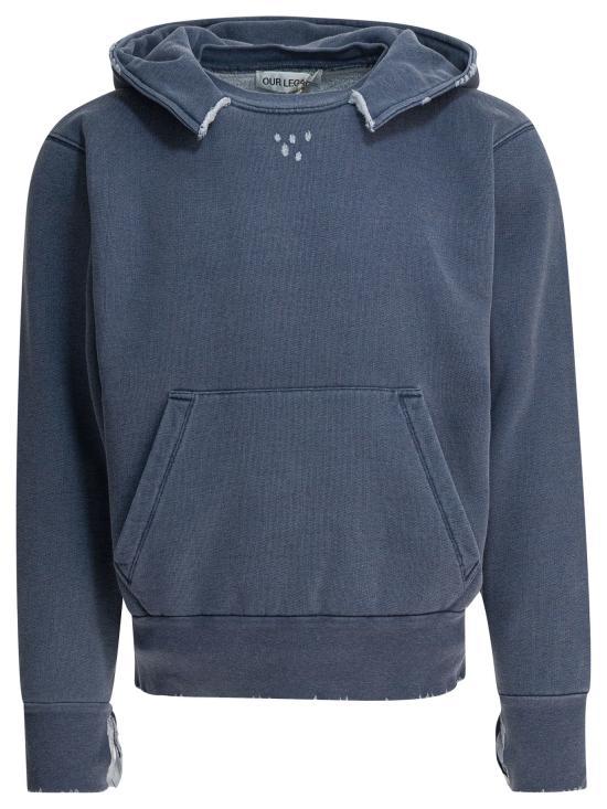 OUR LEGACY Relic Hoodie Women’s Black Cotton Pullover Hooded To M4256RF BLUE DOM