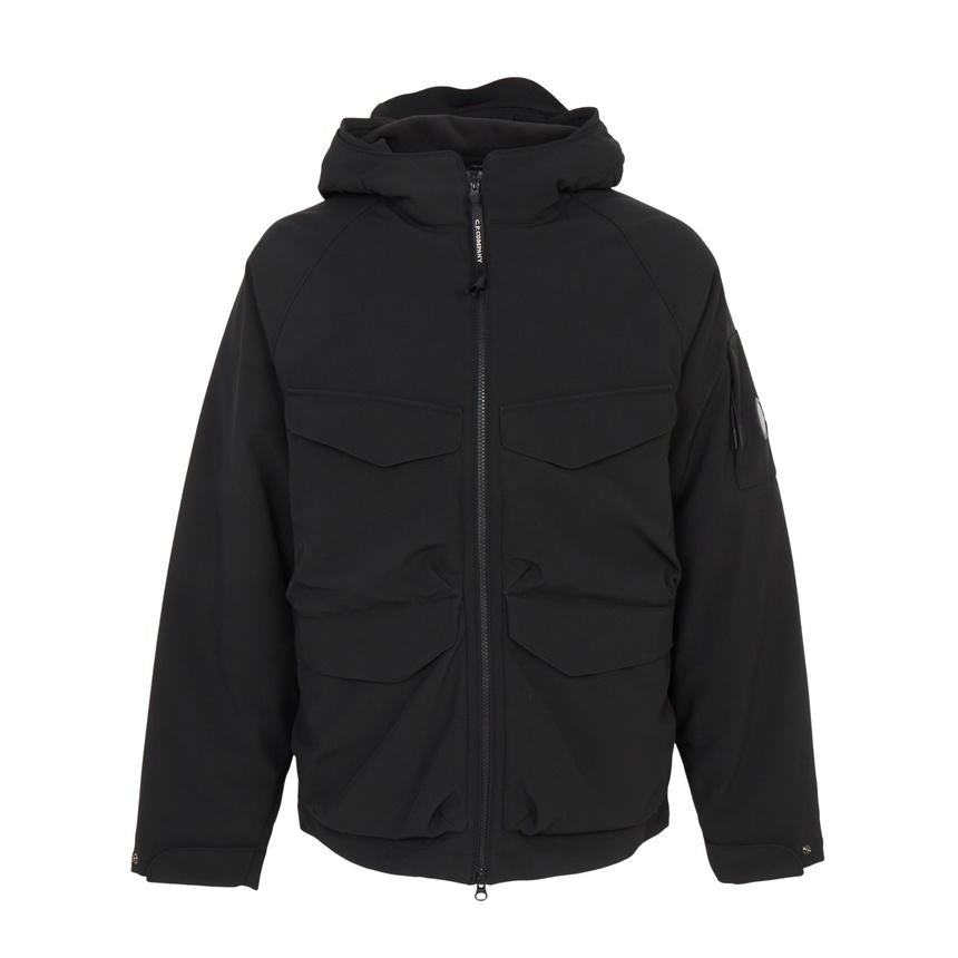 CP Company Men’s Hooded Puffer Jacket Black