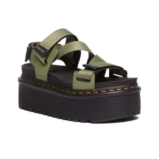 Dr.Martens Black Leather Sandals for Women 31805357 DOM
