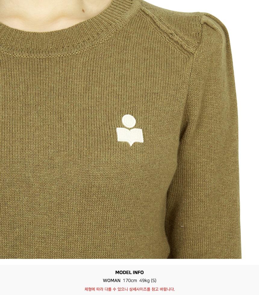 Isabel Marant Abel Women’s Crewneck Knit Sweater PU0733FA C1L17E 67KI