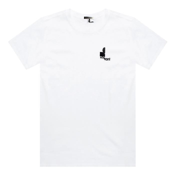 Isabel Marant Zaffer Short Sleeve T-Shirt White Men’s