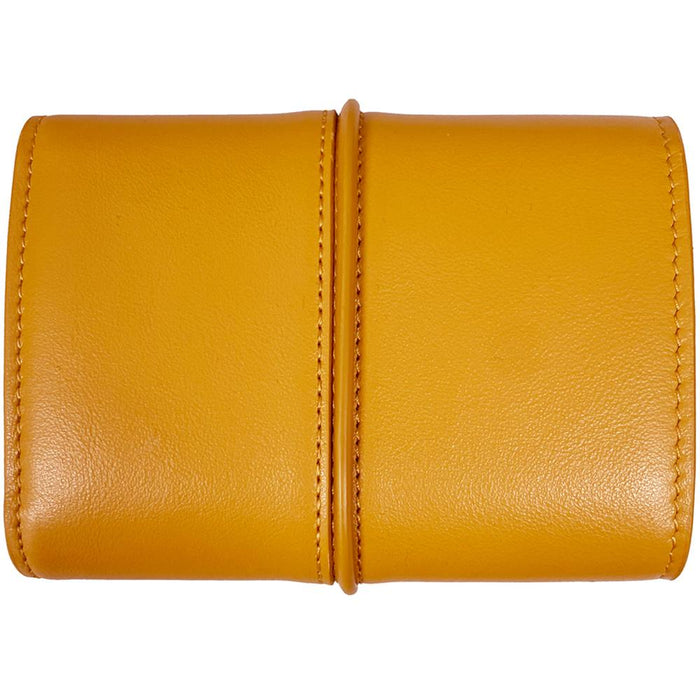 Tods Timeless Trifold Leather Wallet Red Women’s