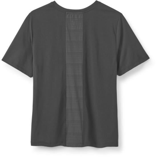 RAB Short Sleeve T-Shirt Women’s Black Cotton QCC 37 BLK BLACK DOM