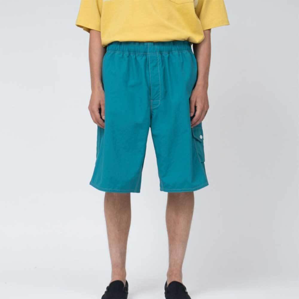 nanamica Deck Shorts Men’s Cotton Twill Shorts Navy S25SD025E CG
