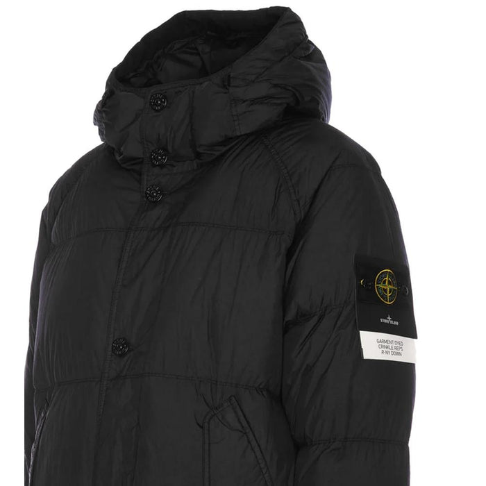 STONE ISLAND Garment-Dyed Crinkle Reps Down Jacket 811570123 V0029