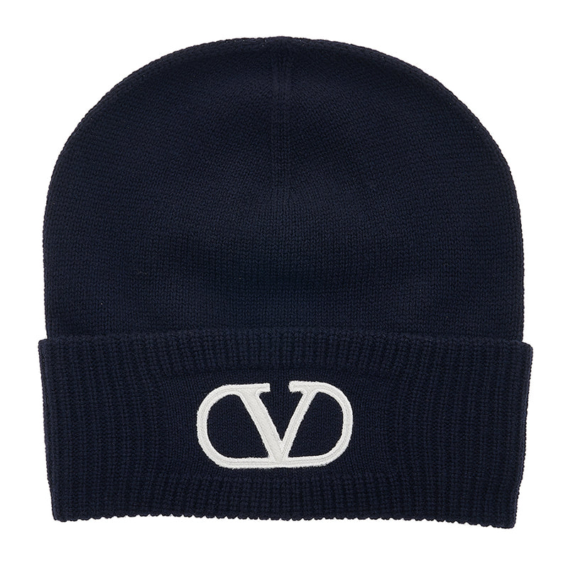 VALENTINO Women's Signature Logo Wool Beanie 1W2HB01C LZC 598 1