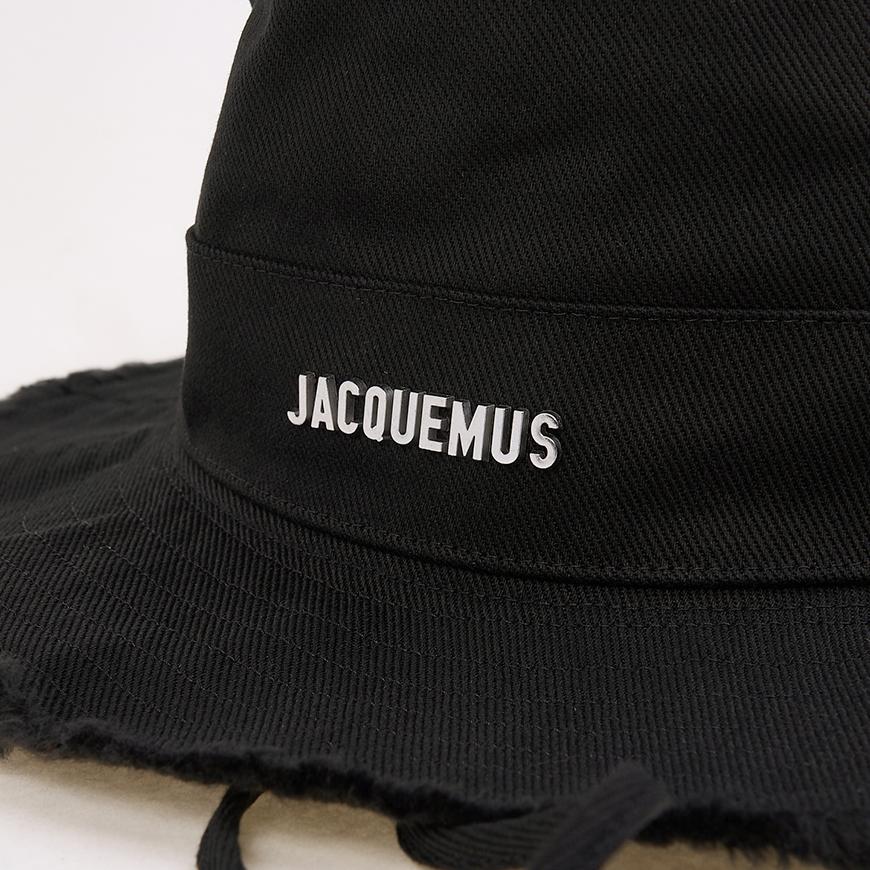 JACQUEMUS Unisex Artichoke Bucket Hat Black