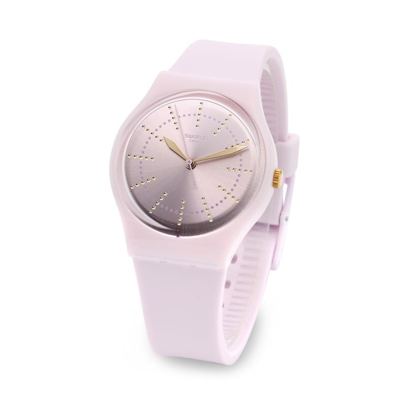 Swatch Unisex Purple Urethane Rubber Wrist Watch GP 148